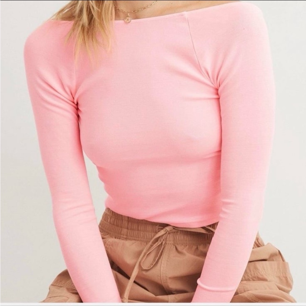 Aerie low back long sleeve top